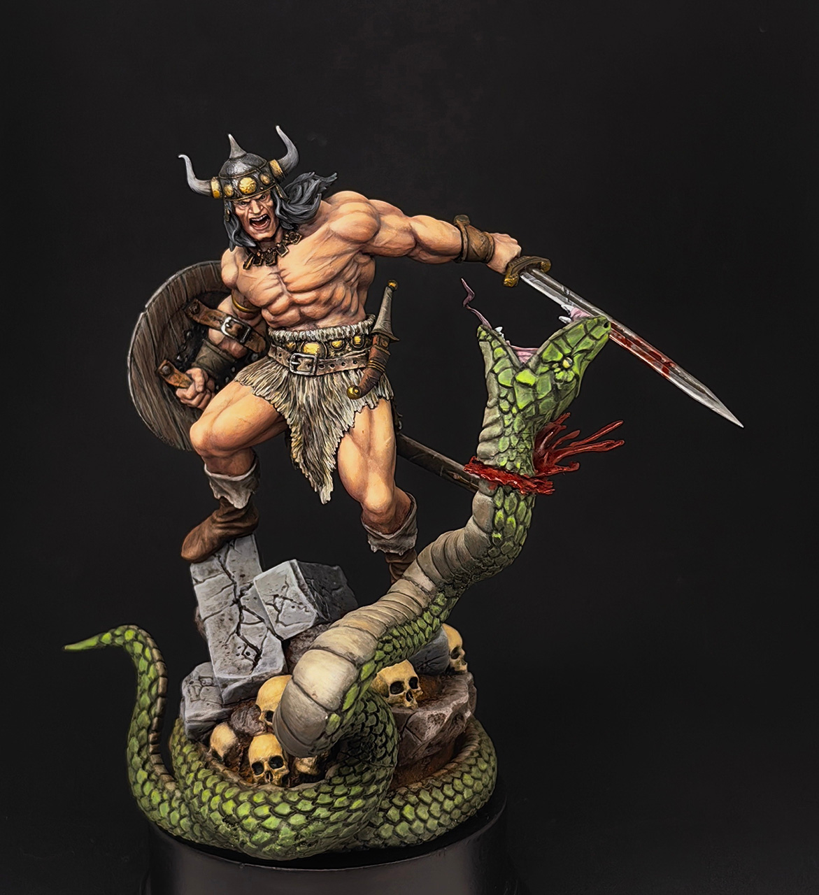Разное: Conan and the Serpent , фото #1
