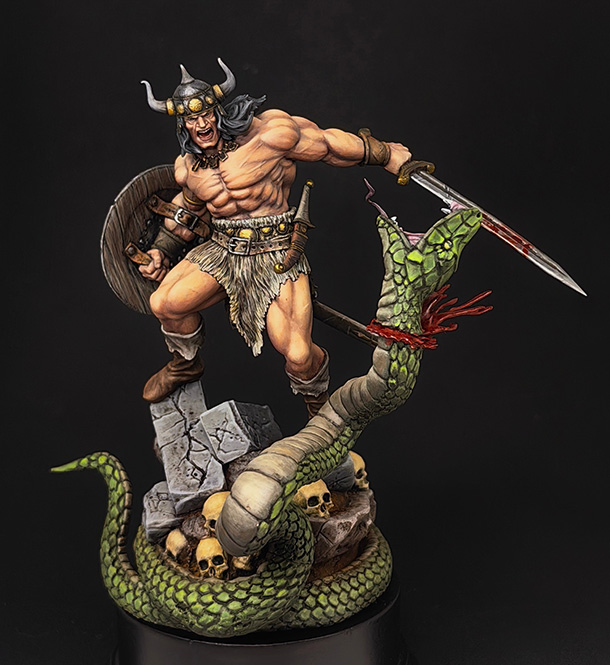 Разное: Conan and the Serpent 