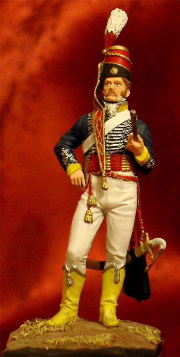 Figures: Light Dragoons Officer, 1805, photo #1