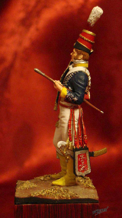 Figures: Light Dragoons Officer, 1805, photo #2