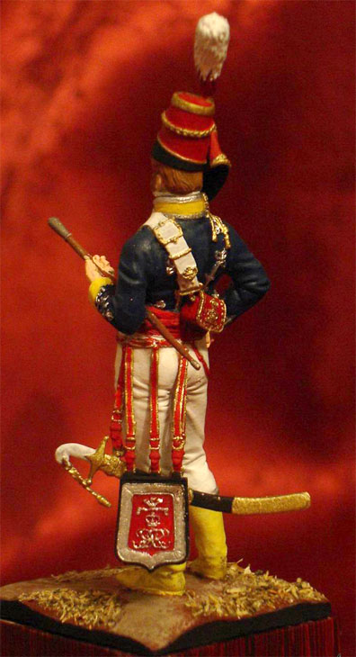 Figures: Light Dragoons Officer, 1805, photo #3