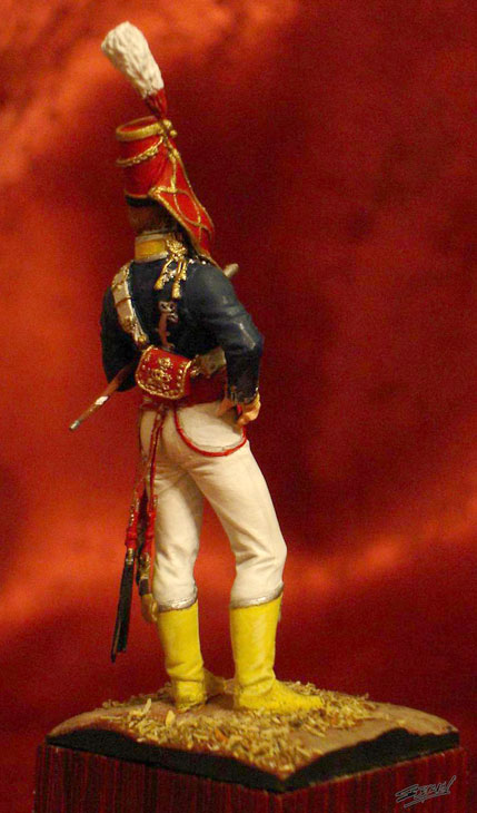 Figures: Light Dragoons Officer, 1805, photo #4