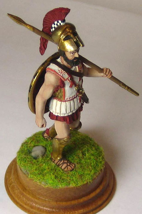 Figures: Greek Hoplita, V BC, photo #6