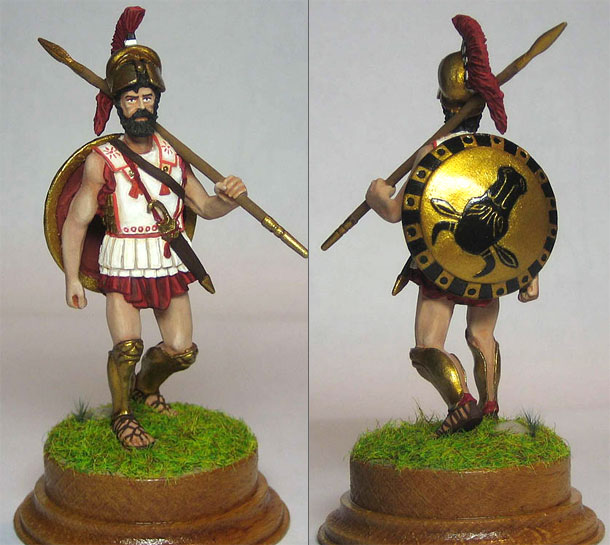 Figures: Greek Hoplita, V BC