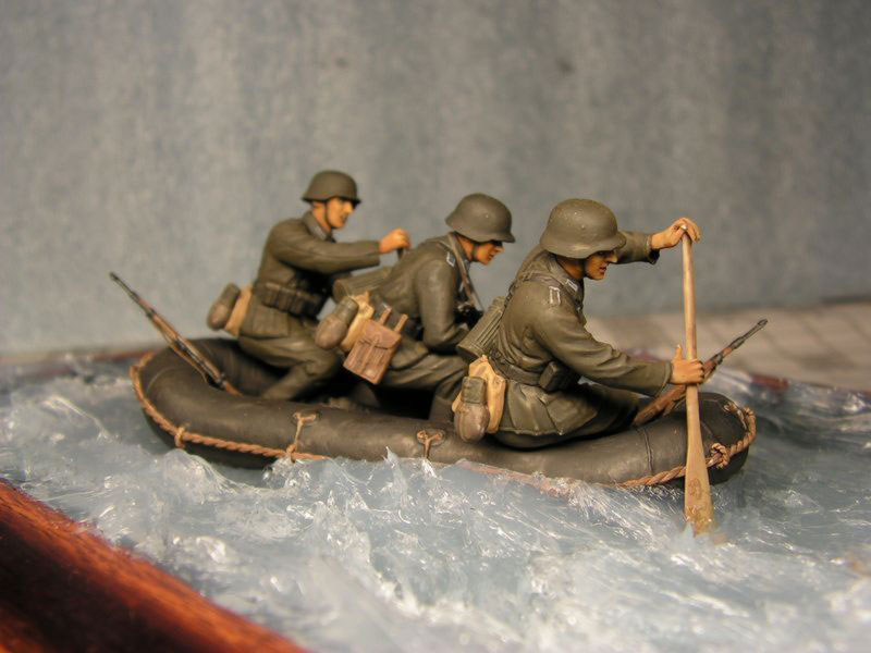 Диорамы и виньетки: Переправа, фото #3