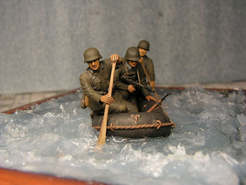 Диорамы и виньетки: Переправа, фото #4