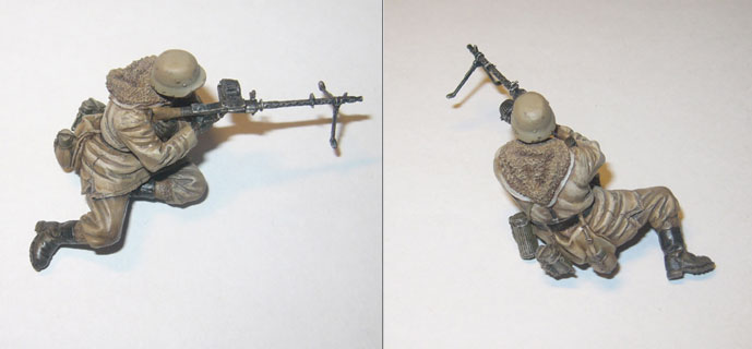 Figures: German machine gunner, photo #2