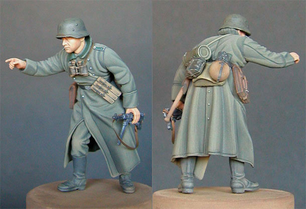 Figures: Feldwebel, 389th infantry division