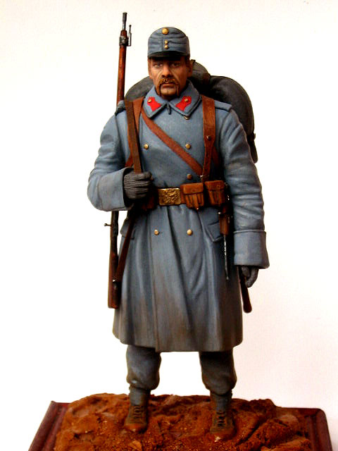 Figures: Austrian-Hungarian infantryman, 1914, photo #1