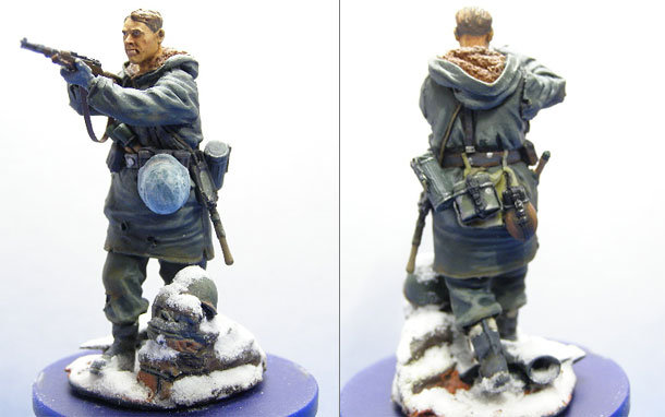 Figures: SS soldier