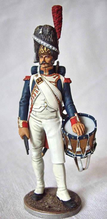 Figures: French drummer and pioneer, photo #1