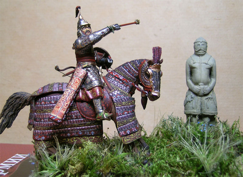 Dioramas and Vignettes: Golden Horde Khan, XIV century, photo #1