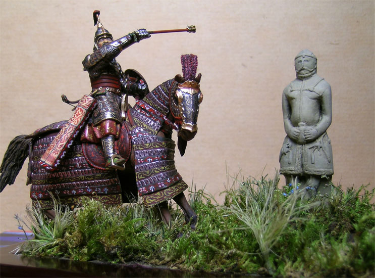 Dioramas and Vignettes: Golden Horde Khan, XIV century, photo #2