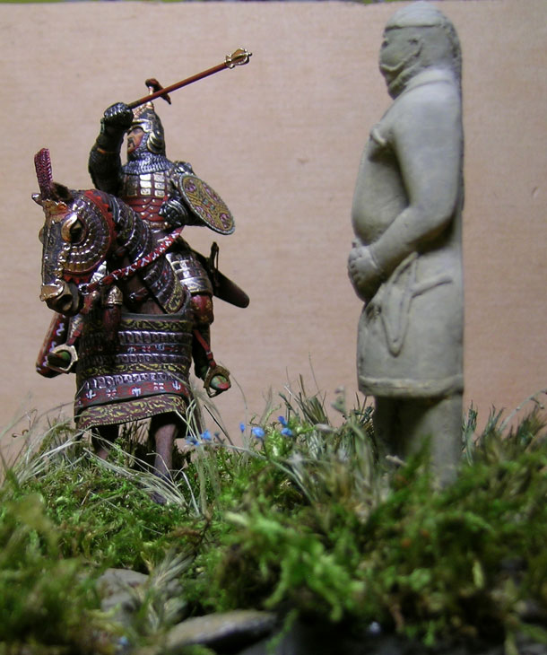 Диорамы и виньетки: Хан Золотой Орды, XIV век, фото #3