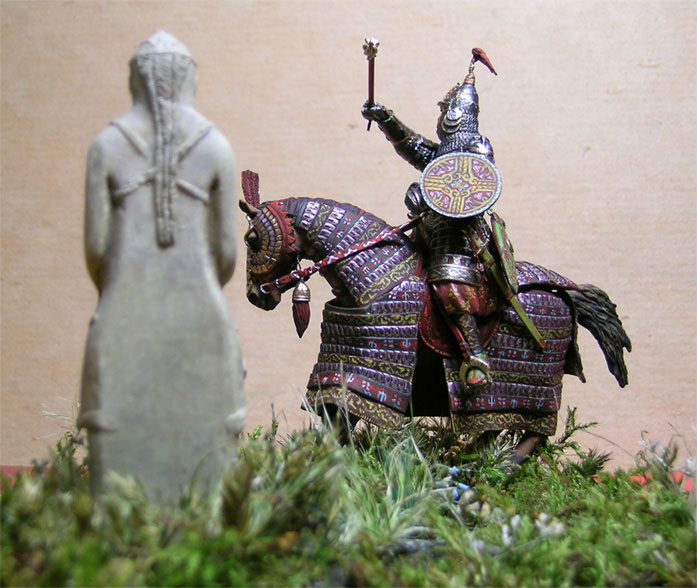 Dioramas and Vignettes: Golden Horde Khan, XIV century, photo #6