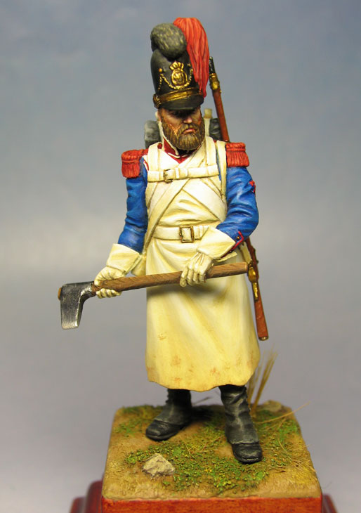 Фигурки: Пионер 3-го полка, Бавария, 1812 г., фото #1