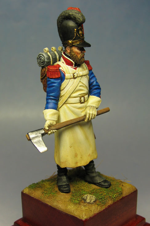 Figures: Pioneer, 3rd Bavarian regiment, 1812, photo #6