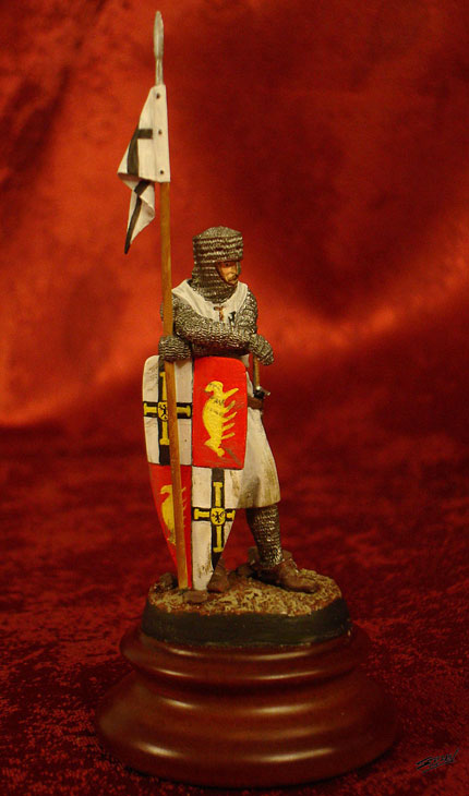 Figures: Teutonic knight, XIV century, photo #4