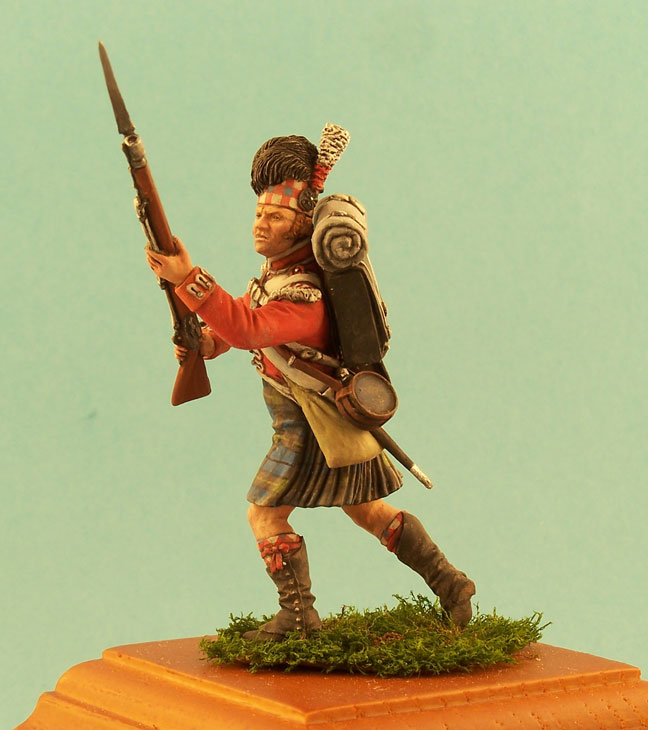 Figures: English ans Scottish infantrymen, 1812, photo #2