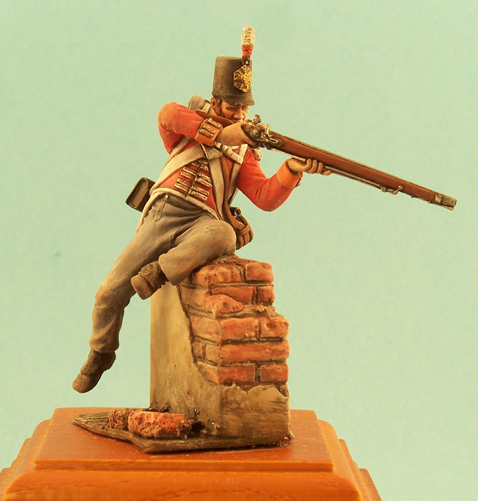 Figures: English ans Scottish infantrymen, 1812, photo #8