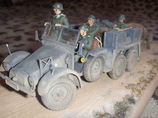 Учебка: PaK-36 на марше Учебка: PaK-36 на марше