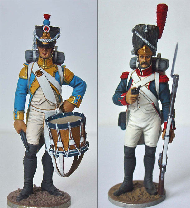 Figures: Grenadier and drummer