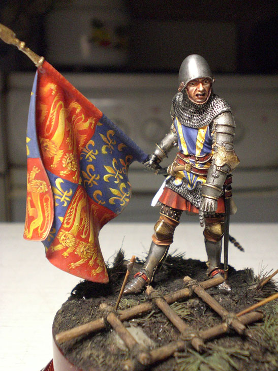 Фигурки: Королевский знаменосец Гай, лорд Брайан., фото #1
