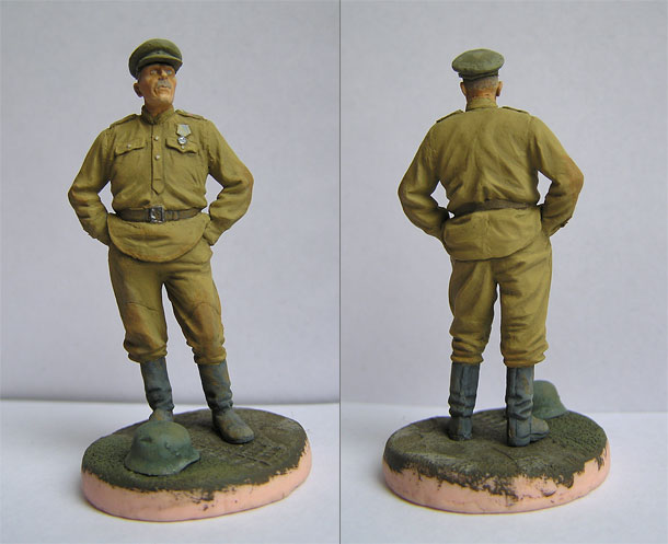 Figures: Red Army first sergeant