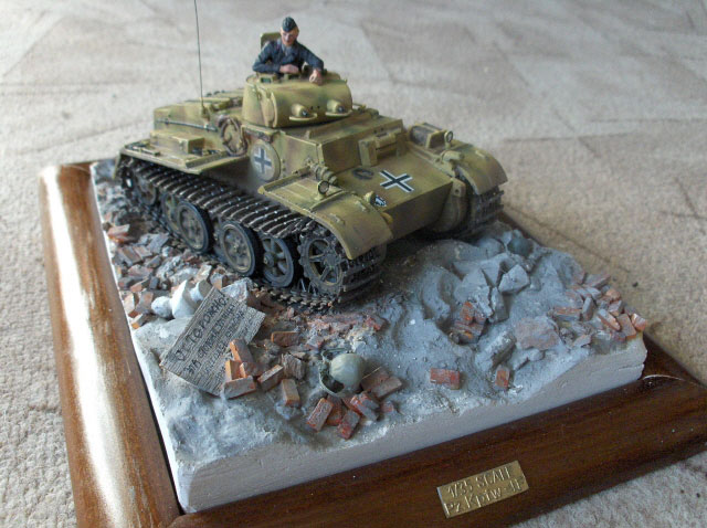 Диорамы и виньетки: Panzer 1F из состава 1 PzDiv. Лето 1943, фото #1