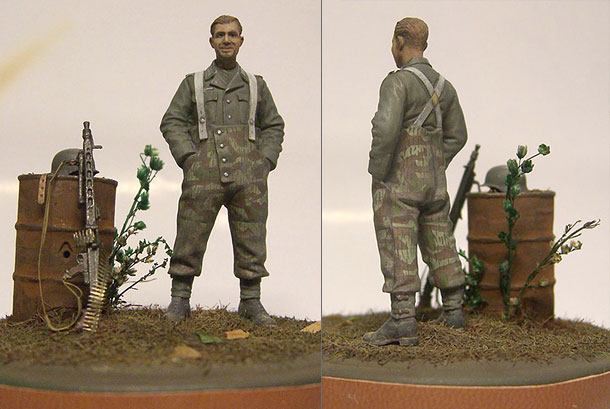 Figures: German machine gunner