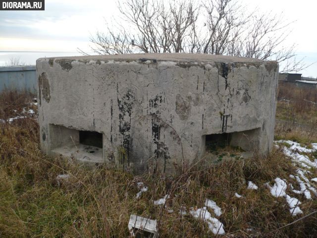 Concrete pillbox, Sakhalin (Library Diorama.Ru)