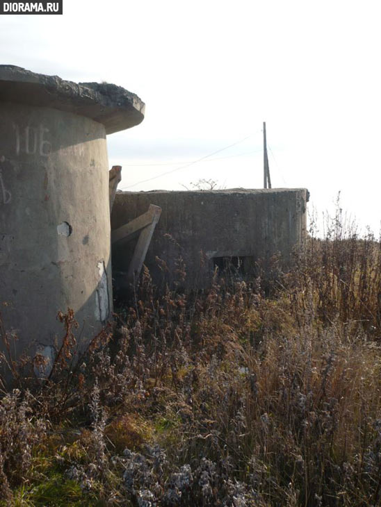 Concrete pillbox, Sakhalin (Library Diorama.Ru)