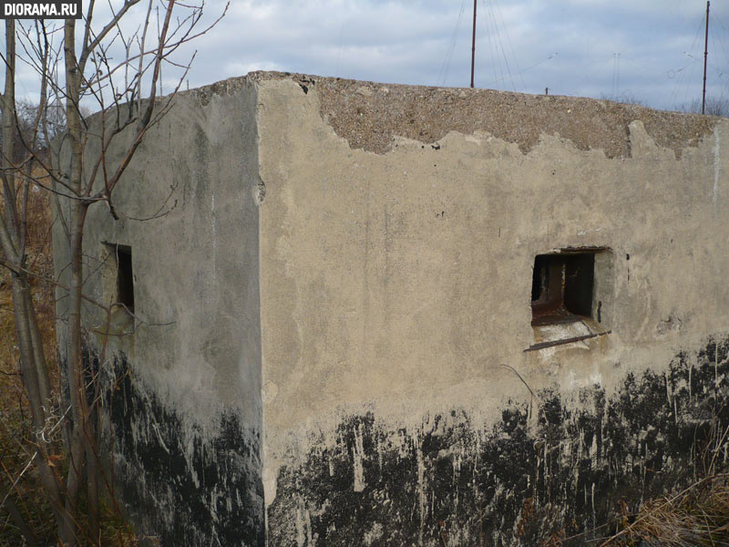 Concrete pillbox, Sakhalin (Library Diorama.Ru)