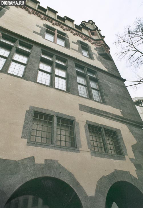 Многоэтажное здание, Франкфурт-на-Майне (Копилка Diorama.Ru)