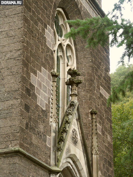 Church facade, Броль, Западная Германия (Копилка Diorama.Ru)