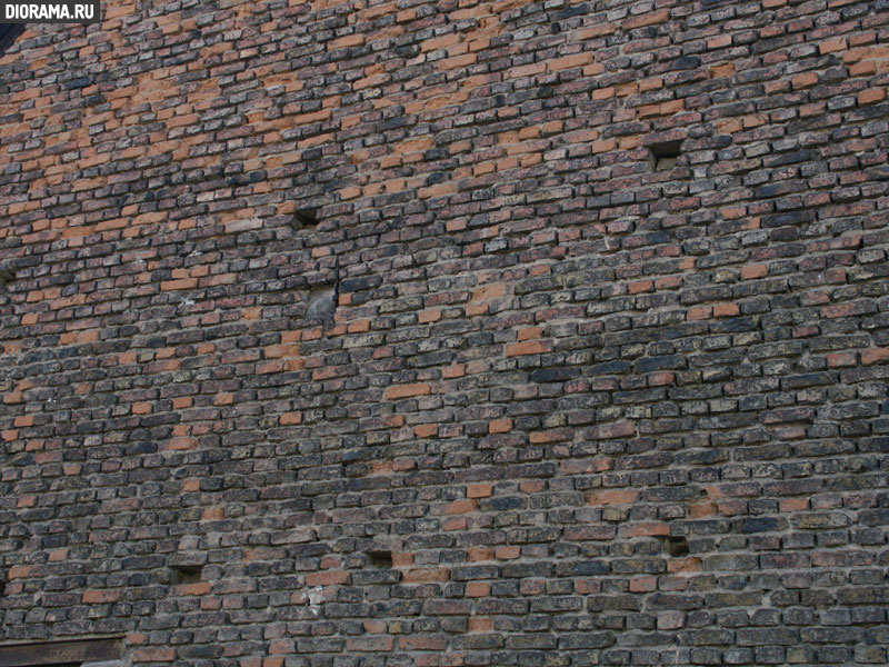 Фрагмент стены дома, Франкфурт-на-Майне (Копилка Diorama.Ru)