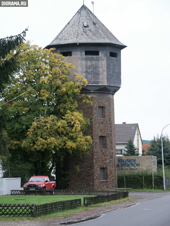 Водонапорная башня, 1939г., Зинциг, Западная Германия (Копилка Diorama.Ru)
