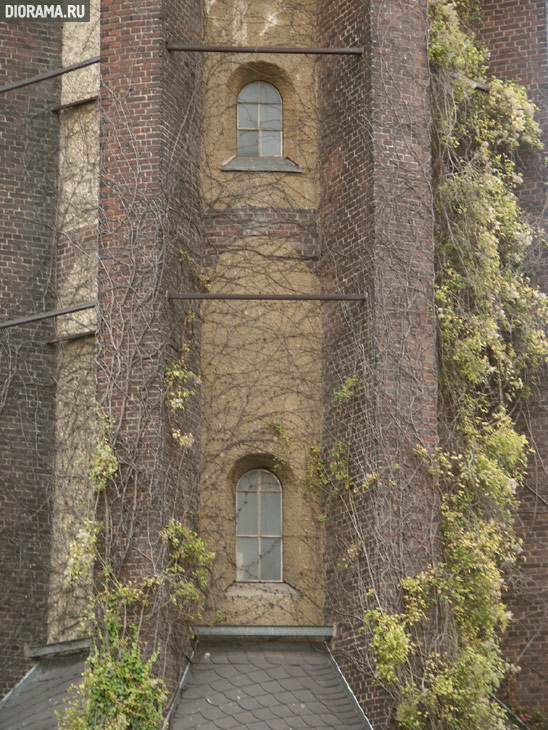 Водонапорная башня, 1я половина XXв. , Зинциг, Западная Германия (Копилка Diorama.Ru)