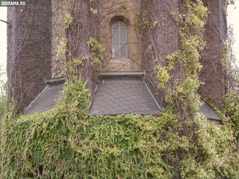 Водонапорная башня, 1я половина XXв. , Зинциг, Западная Германия (Копилка Diorama.Ru)