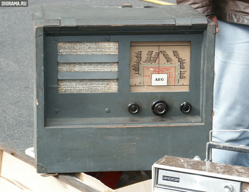 AEG radio set, 1930s-1950s (Library Diorama.Ru)