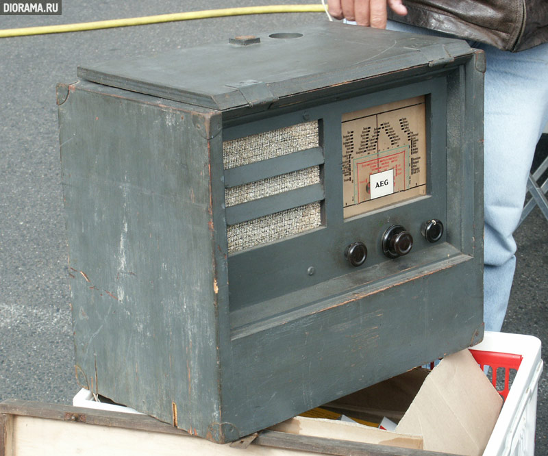 AEG radio set, 1930s-1950s (Library Diorama.Ru)