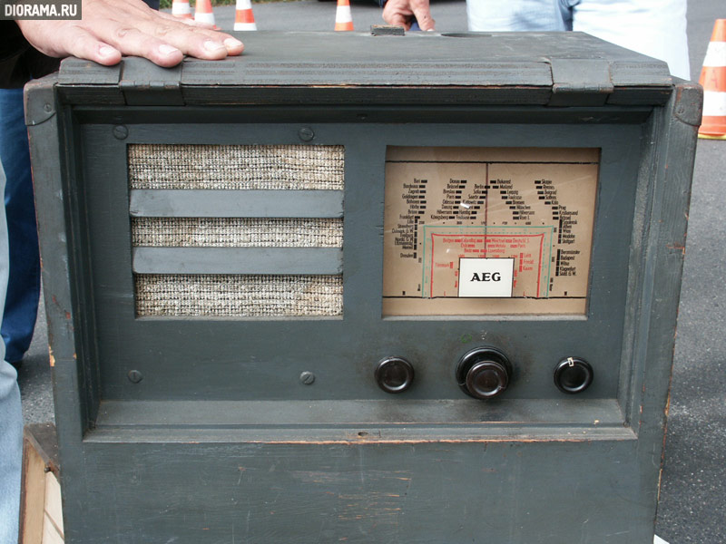 AEG radio set, 1930s-1950s (Library Diorama.Ru)