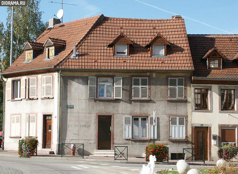 Жилой дом, г. Саргемин, Лотарингия (Копилка Diorama.Ru)