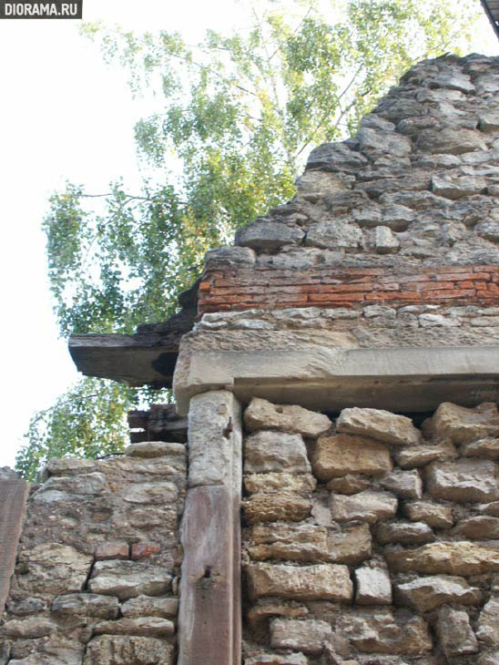 Wall, Sarreguemines, Lorraine, France (Library Diorama.Ru)