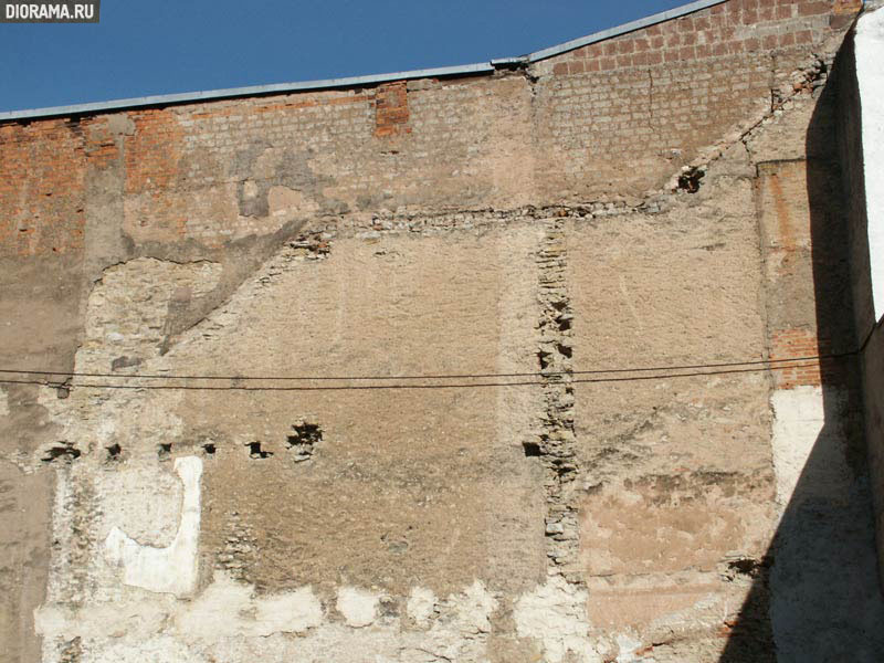 Фрагмент стены, г. Саргемин, Лотарингия (Копилка Diorama.Ru)