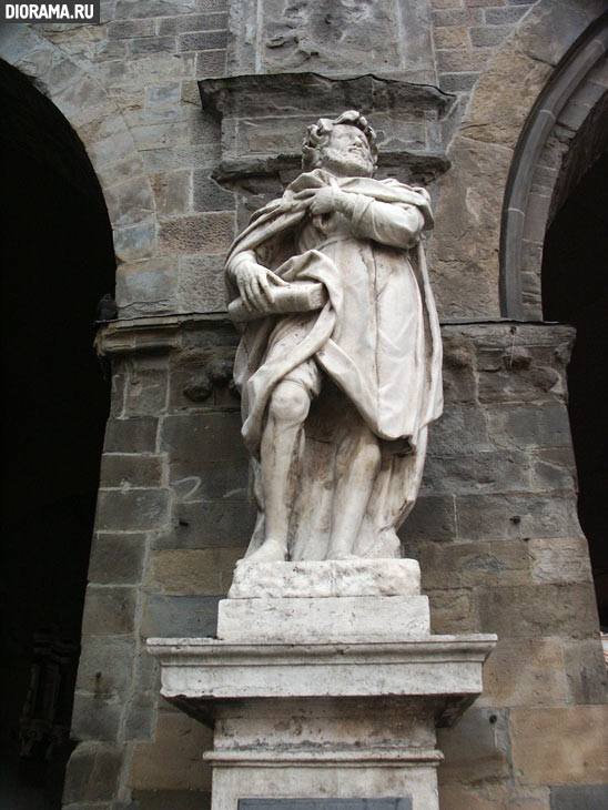 Statue, Bergamo (Library Diorama.Ru)