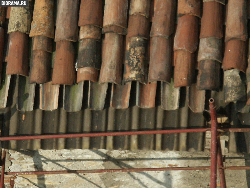 Tiled roof, Bergamo (Library Diorama.Ru)