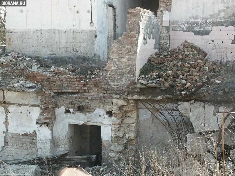 Разрушенный жилой дом, Пятигорск (Копилка Diorama.Ru)