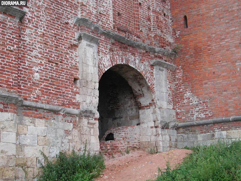 Въездные ворота Авраамиевской башни, Смоленск (Копилка Diorama.Ru)