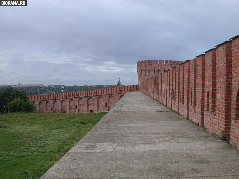 Боевая площадка стены, Смоленск (Копилка Diorama.Ru)